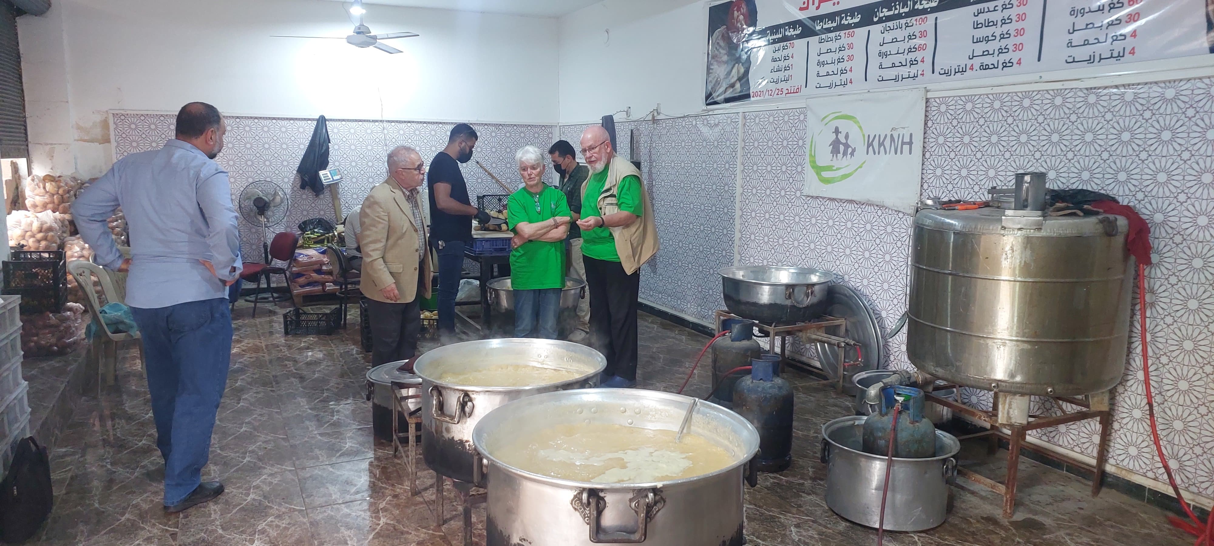 Die Ausstattung der Suppenküchen: Eifach zu bedienen, zweckmäßig, krisentauglich und effizient